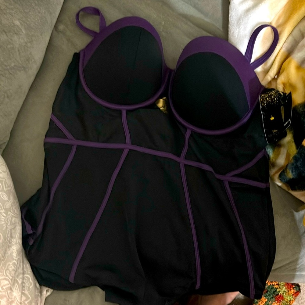 Torrid Disney (Ursula) one piece bathing suit. NWT.